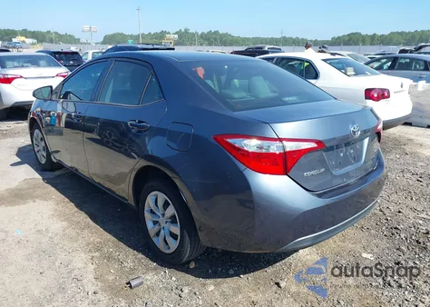 2016 Toyota Corolla Le из США, поврежденный, VIN 2T1BURHE4GC532904